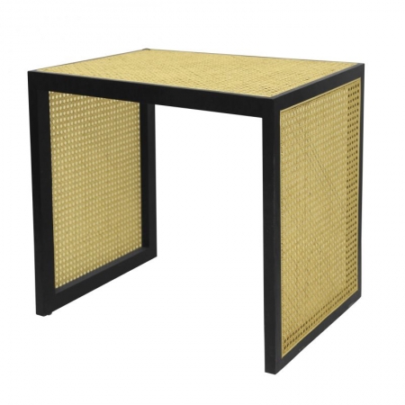Rattan Stacking Side Tables