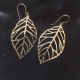 Leaf Skeleton Earrings