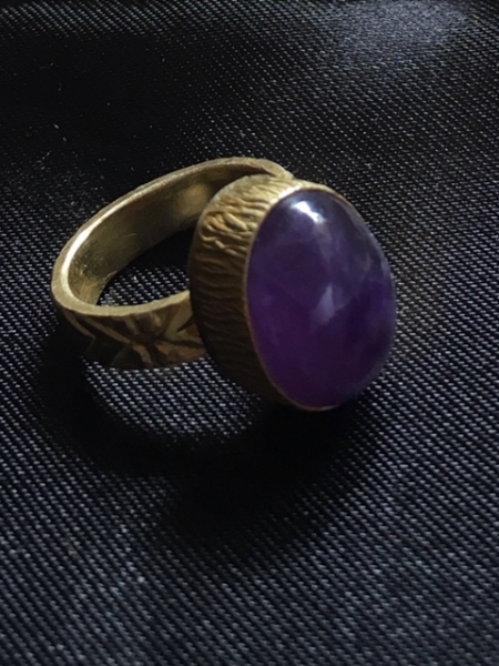 Amythyst ring