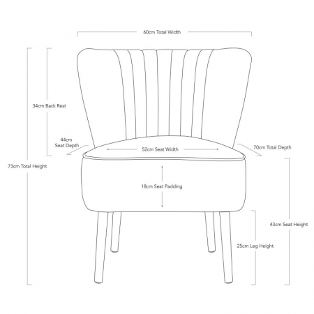 Shiraz Merlot Velvet Slipper Chair-