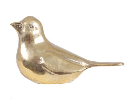 Golden Brass Bird