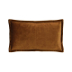 Brown Velvet Cushion-Lumbar
